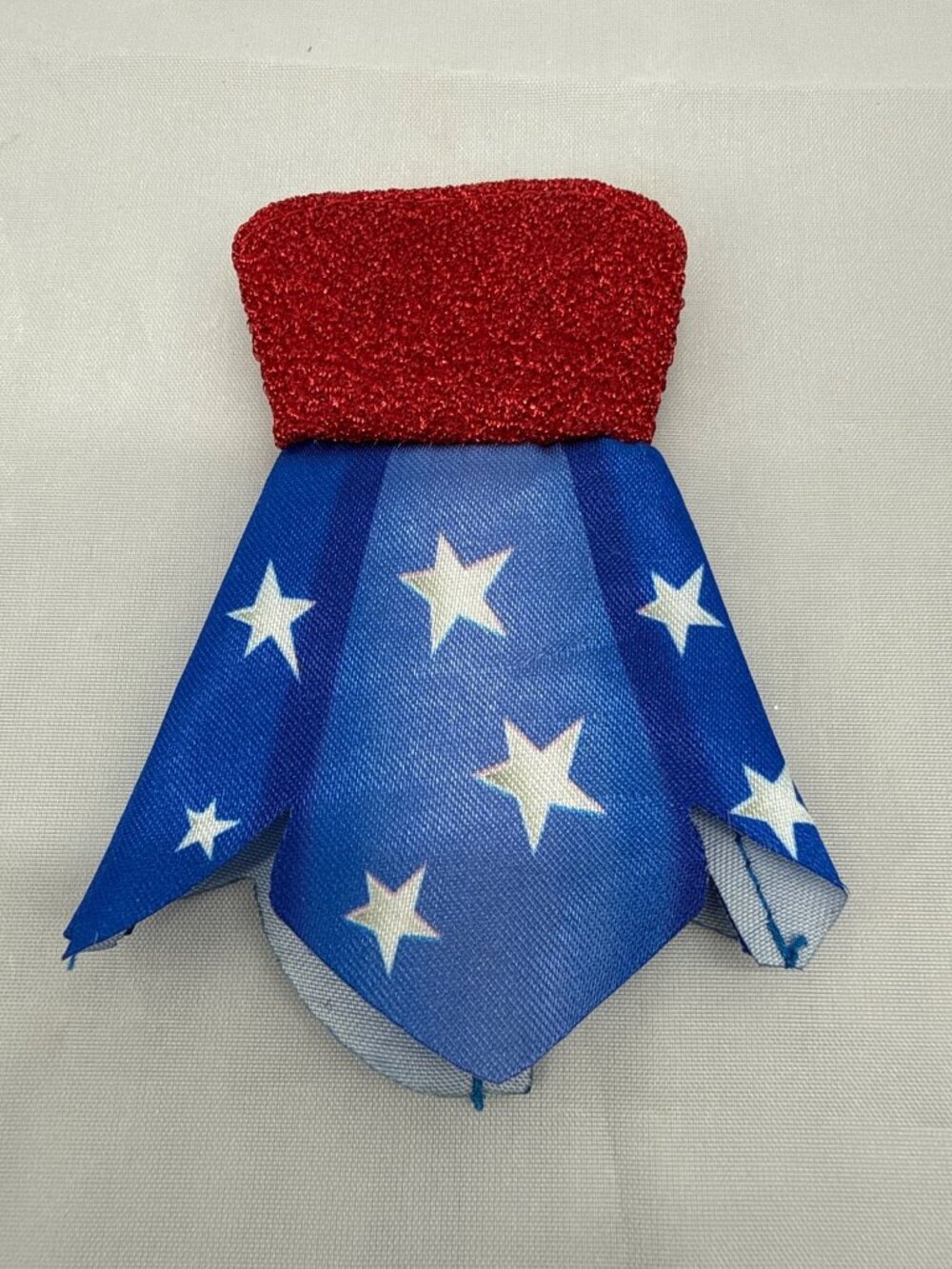 Patriotic Miniature Fashion Doll Dress Stars Stripes Americana Core Y2K Coquette